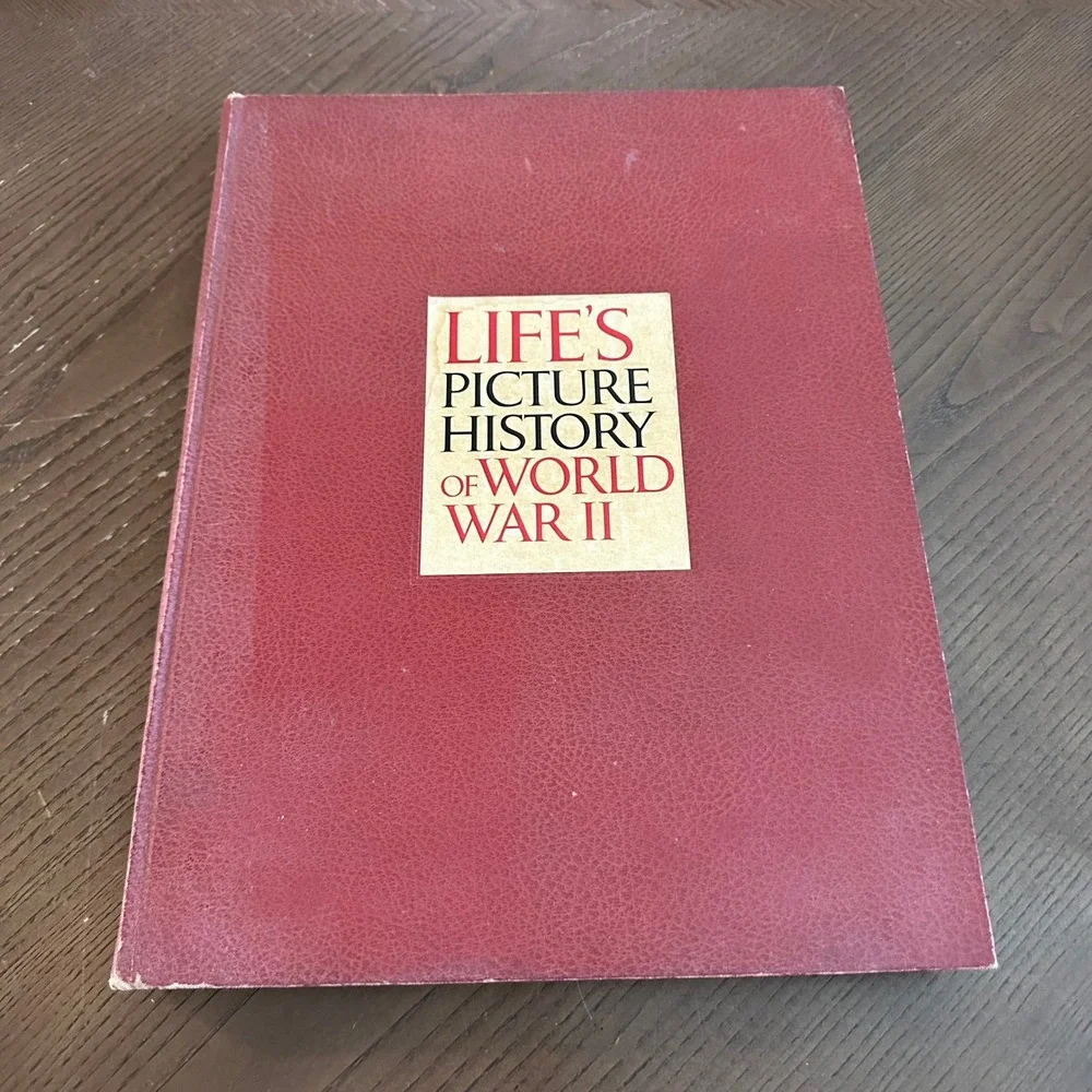 Life's Picture History of World War II 1950 First Edition Hardcover Book Vintage